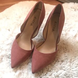 Pink/mauve heels